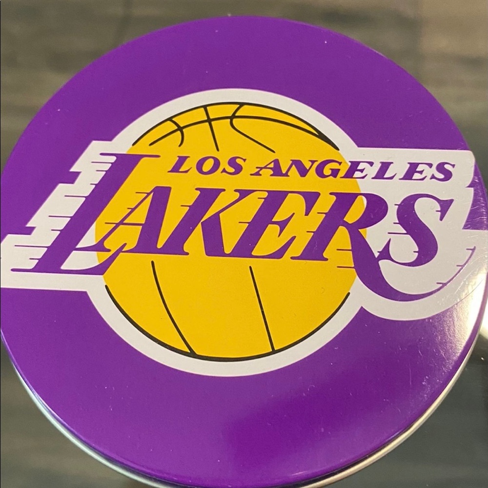 Set of four Lakers Coasters